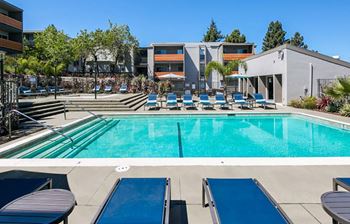 pool at Bayside Apartments in Pinole, CA